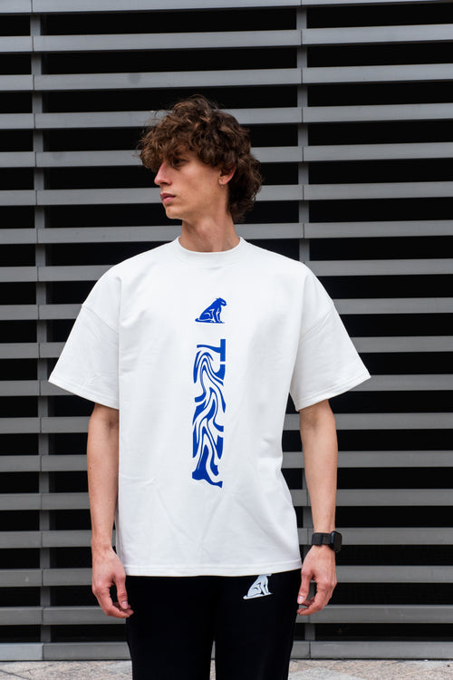 Camiseta Velvet Wave Crema