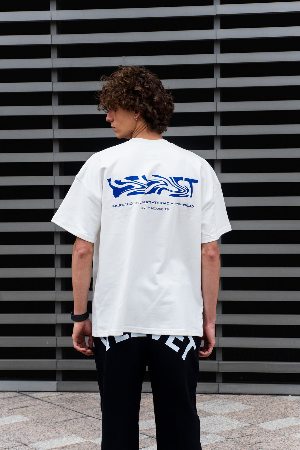 Camiseta Velvet Wave Crema