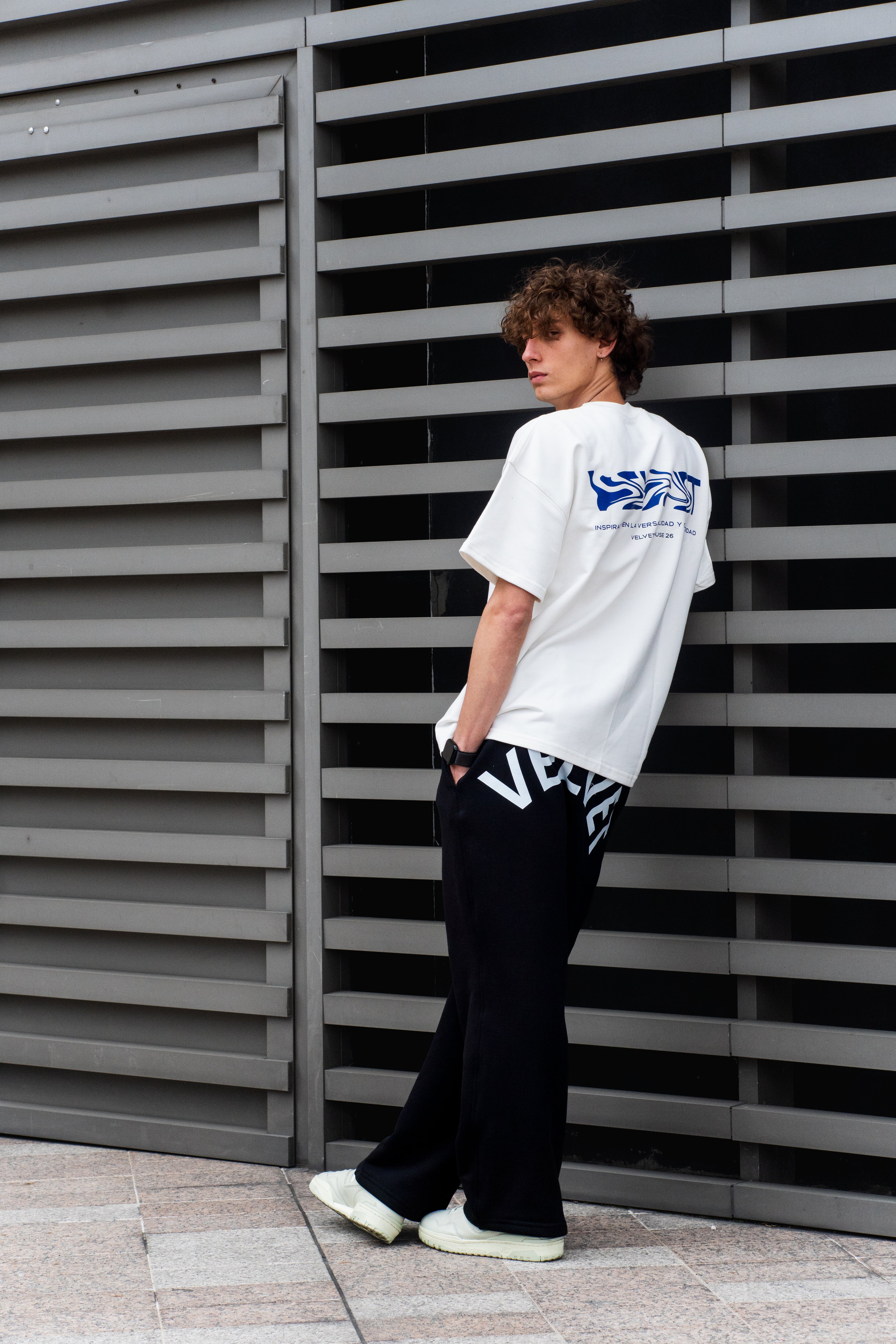 Camiseta Velvet Wave Crema